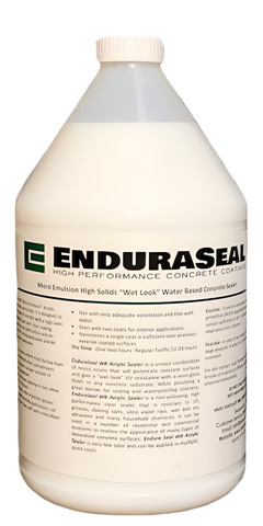 EnduraSeal wet look semi gloss acrylic water base sealer WB 1 gallon