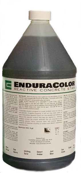 EnduraColor Reactive Concrete Stain - 1 Gallon